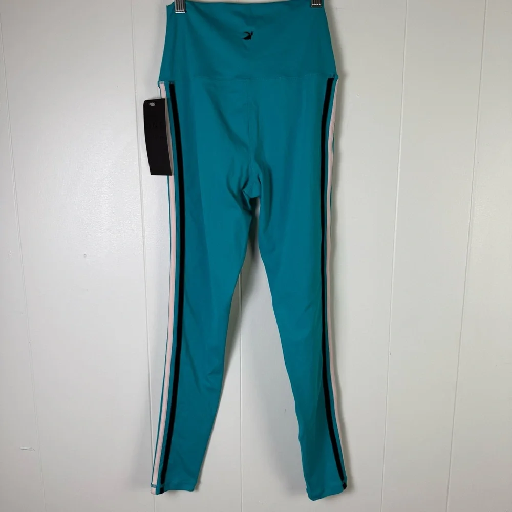 Glyder Incline‎ Striped Legging in Jade